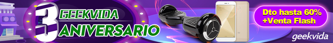 3 aniversario ,Dto hasta 60% +Venta flash