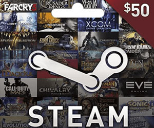 Steam Gift Card 50 USD