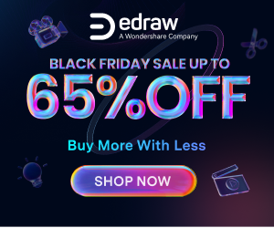 Wondershare - Wondershare Edraw Black Friday Sale Up to 65% off