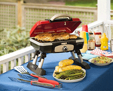 Cuisinart Petit Gourmet Portable Tabletop Gas Grill
