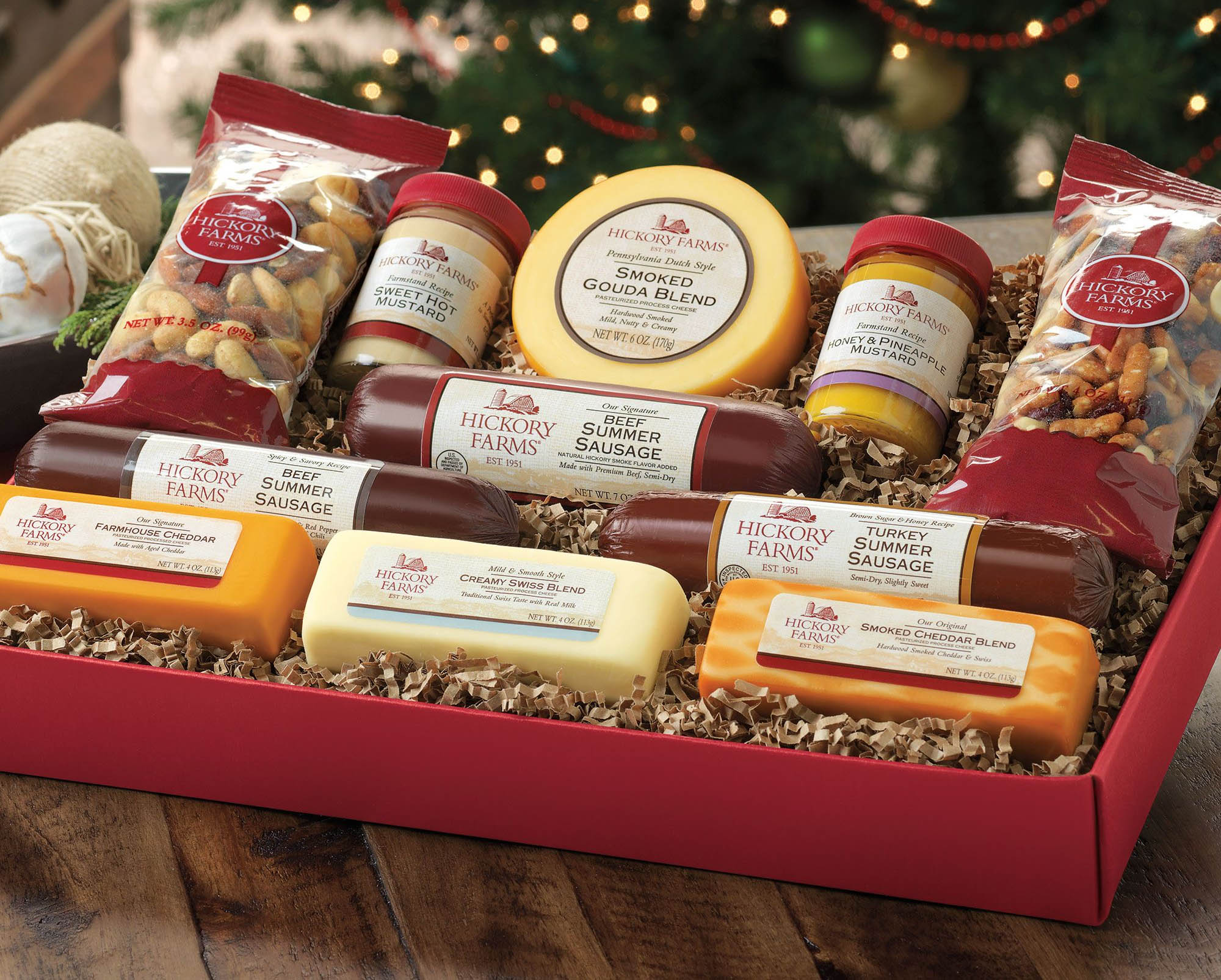 Hickory Farms Simply Savory Deluxe Gift Crate