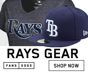 Shop Tampa Bay Rays Gear at FansEdge