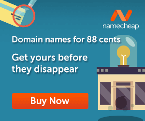 Domain Names for $0.88