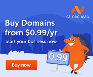 Popular Domains for just 99 Cents at Namecheap!