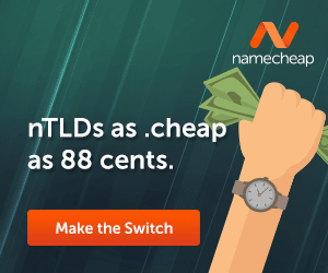 New TLDs as cheap as 88 cents