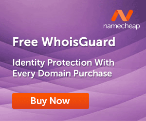 FREE WHOIS PRIVACY DOMAIN PROTECTION by namecheap online