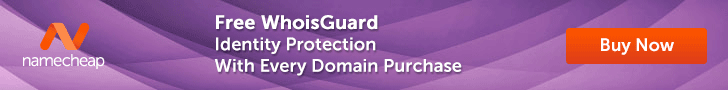 Free WhoisGuard with Every Domain Purchase