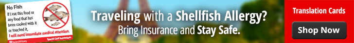 Traveling with Shellfish Allergy?