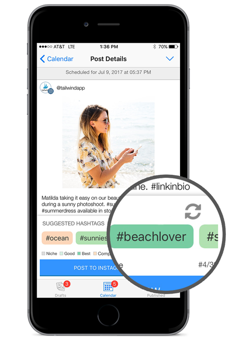 Tailwind's New & Improved Hashtag Finder Makes Instagram Scheduling a Breeze