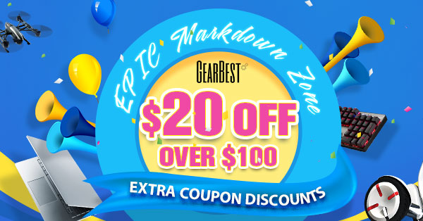 Enjoy the epic clearance @GearBest now, you can get Up to $80 OFF for hot products like roborock smart vacuum Cleaner, 3d printers and TV box! All you want are @GearBest!