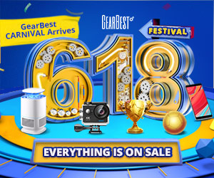 10% OFF Site-wide Kupon @GearBest Mid Year Sale fra GearBest