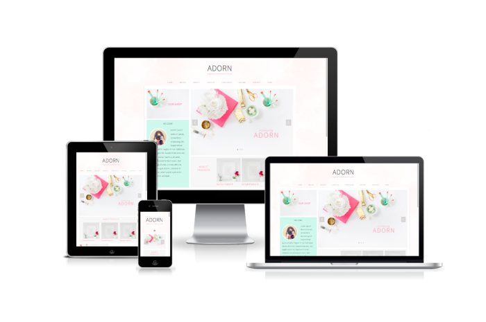 Adorn // An Ecommerce Genesis Child Theme