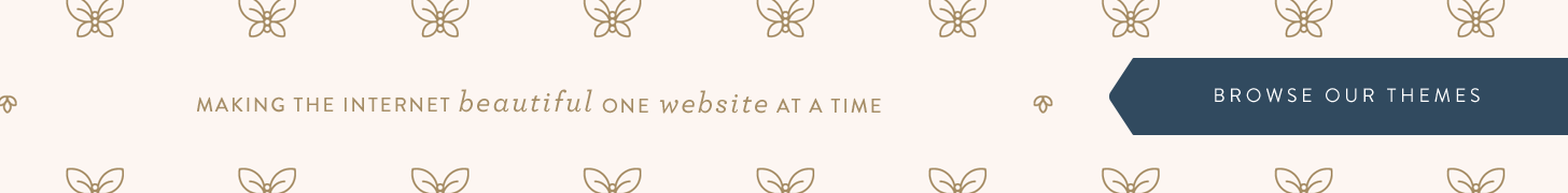 Restored 316 Feminine WordPress Theme Design using the Genesis Framework