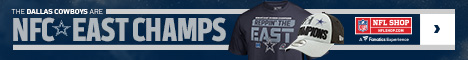 Dallas Cowboys 2018 NFC East Champs Gear