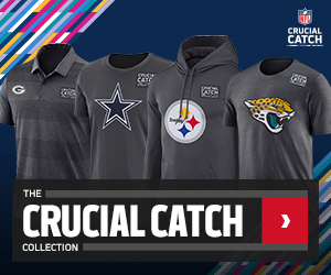 Intercept Cancer with the Crucial Catch Collection at NFLShop.com