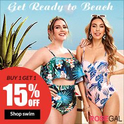 Buy 1 Get 1 15% OFF Ready For the Beach!
