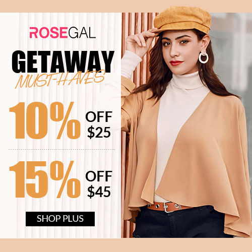 Getaway Must-Haves, 10% OFF $25+, 15% OFF $45+