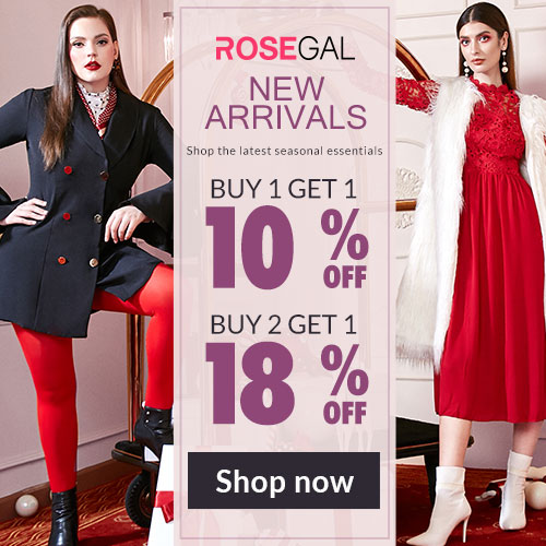 ROSEGAL New Arrivals, Up to 18% Off