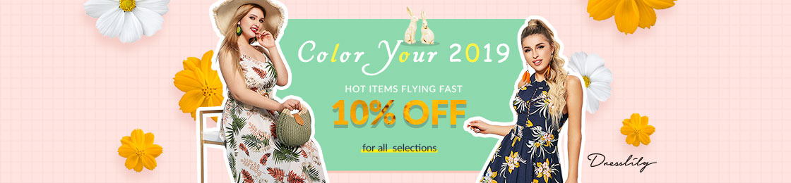 On Sale Color Your Spring 2019