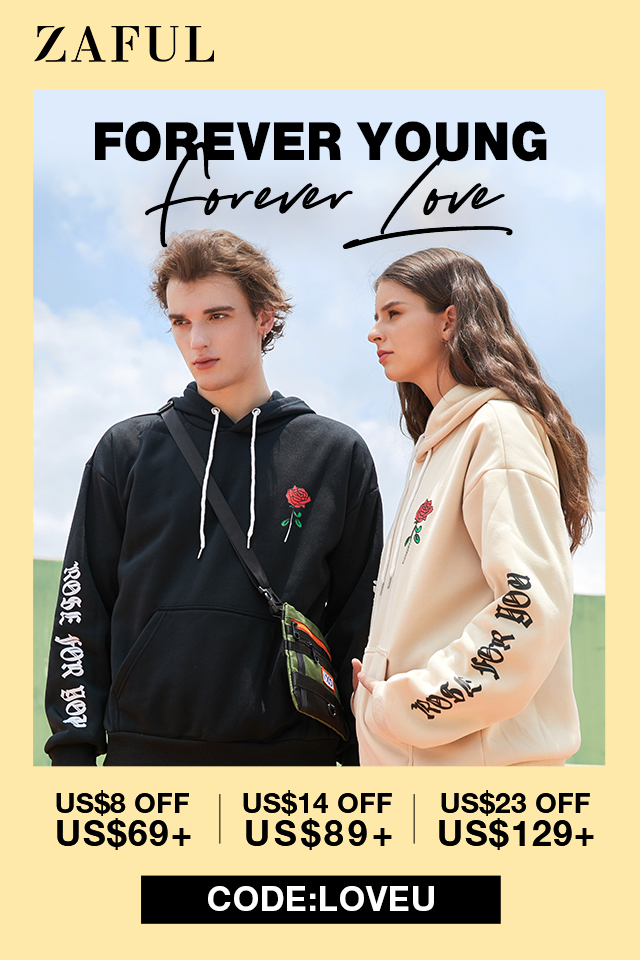 ZAFUL Valentine's Day 2023, enjoy extra 18% OFF wth coupon &quot;LOVEYOU&quot;