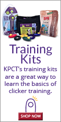 KPCT's training kits are a great way to learn the basics of clicker training.