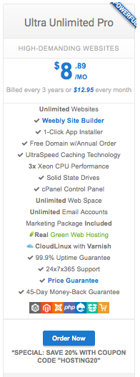 Shop UltraWebHosting Today!