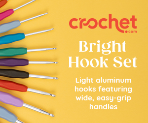 Ergonomic Bright Hook Set from Crochet.com