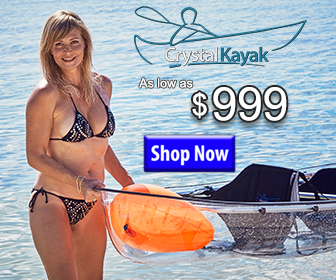 Buy a Crystal Kayak For As Low As $999