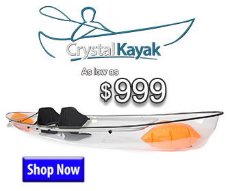 Buy a Crystal Kayak For As Low As $999