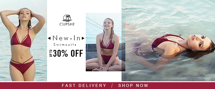 Cupshe New-In Swimsuits! Up to 30% Off! Fast Delivery! Shop Now!