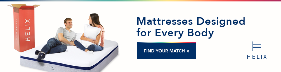 Find the best mattress for stomach sleeper with Helix Sleep Quiz