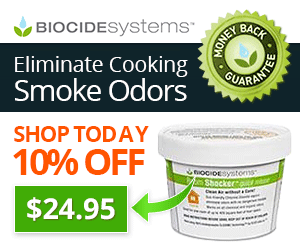 Eliminate Cooking Odors with Room Shocker - Guaranteed 