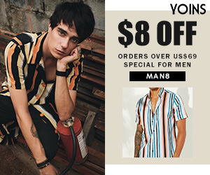 $8OFF ORDERS OVER $59 SPECIAL FOR MEN