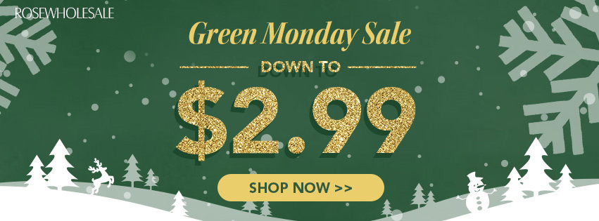 Down To $2.99 Green Monday Sale