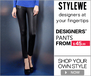 Designers' pants at StyleWe