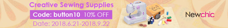 10% Off Sewing supplies (Code: button10 )