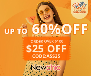 Newchic Summer Sale 2021 Women UP TO 60%OFF+ Extra $25 OFF Order Over $100