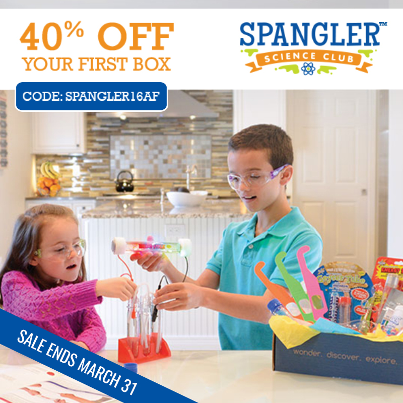 Save 40% Off Your First Box at Steve Spangler Science