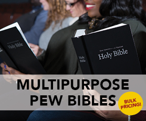 Multipurpose Pew Bibles - Bulk Pricing!