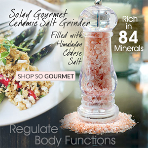 So Well Gourmet Salt with Grinder