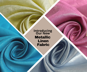 Dorothy Circus Gallery Rome Presents Forever And A Day By Jana Brike 7 Introducing Our New Metallic Linen Fabric