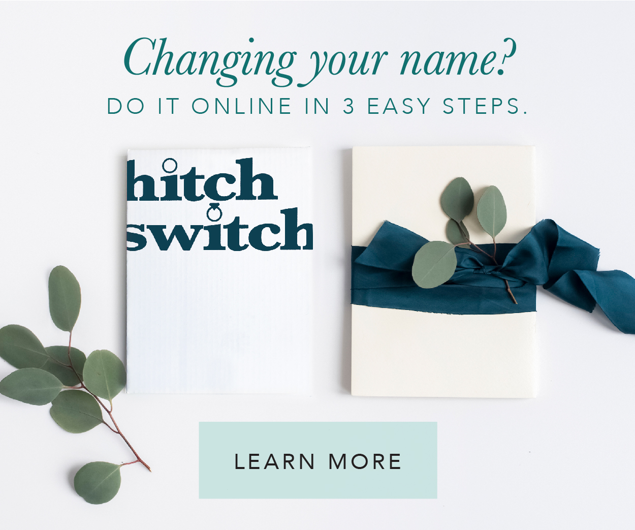 HitchSwitch Platinum Name Change Service - Gift Card