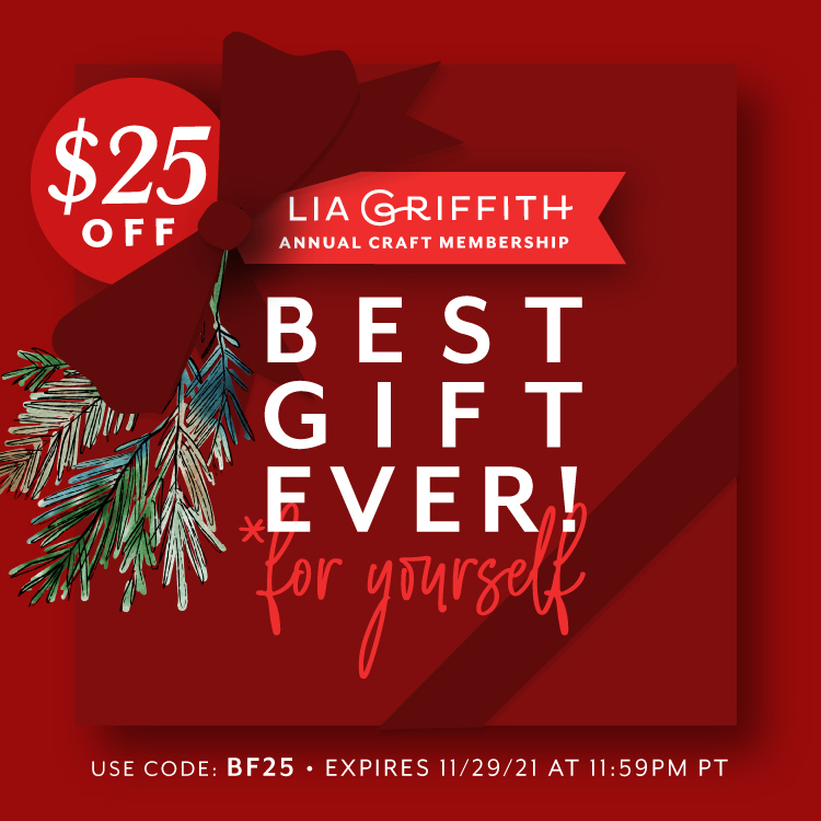 Get $25 OFF a year of annual membership at liagriffith.com