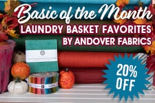 Fat Quarter Shop Basic of the Month Sale