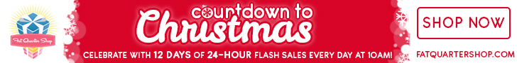 Fat Quarter Shop Countdown to Christmas Quilting Sale