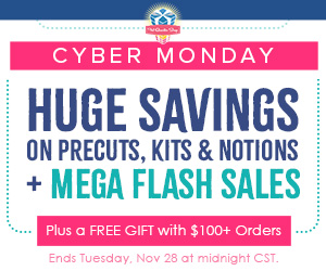 Fat Quarter Shop Cyber Monday Sale 2019