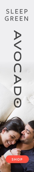 couple laying on avocado mattress