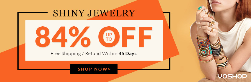 Shop yoshop's collection of trendy fashion jewelry for every occasion! Enjoy free shipping and up to 84% OFF! Don't hesitate and get your faves now!
