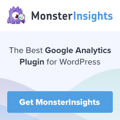 How To Start A Blog For Profit - MonsterInsights Banner