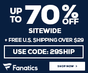 Big Savings for Big Fans at Fanatics.com